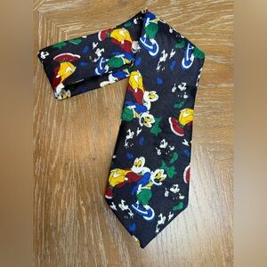 Colorful Mickey Mouse neck Tie